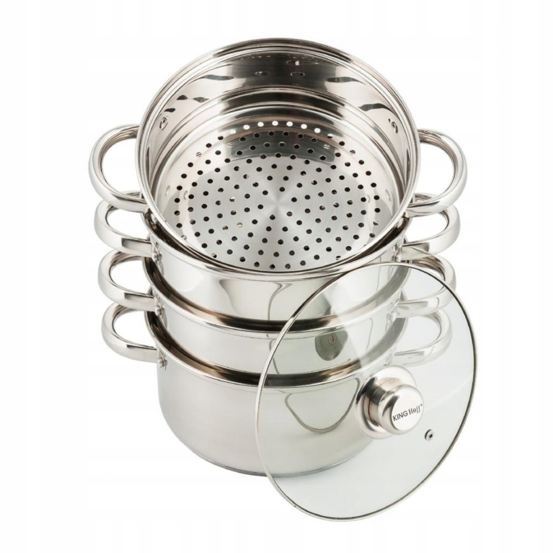 Hrnec Na Páru Kinghoff 5 Dílků 18 cm KH-3317