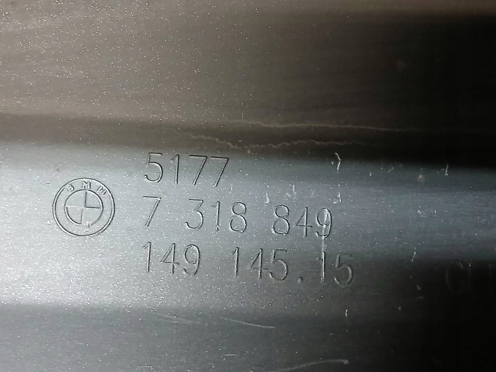 threshold left moulding cap threshold BMW II 2 F45 7318849