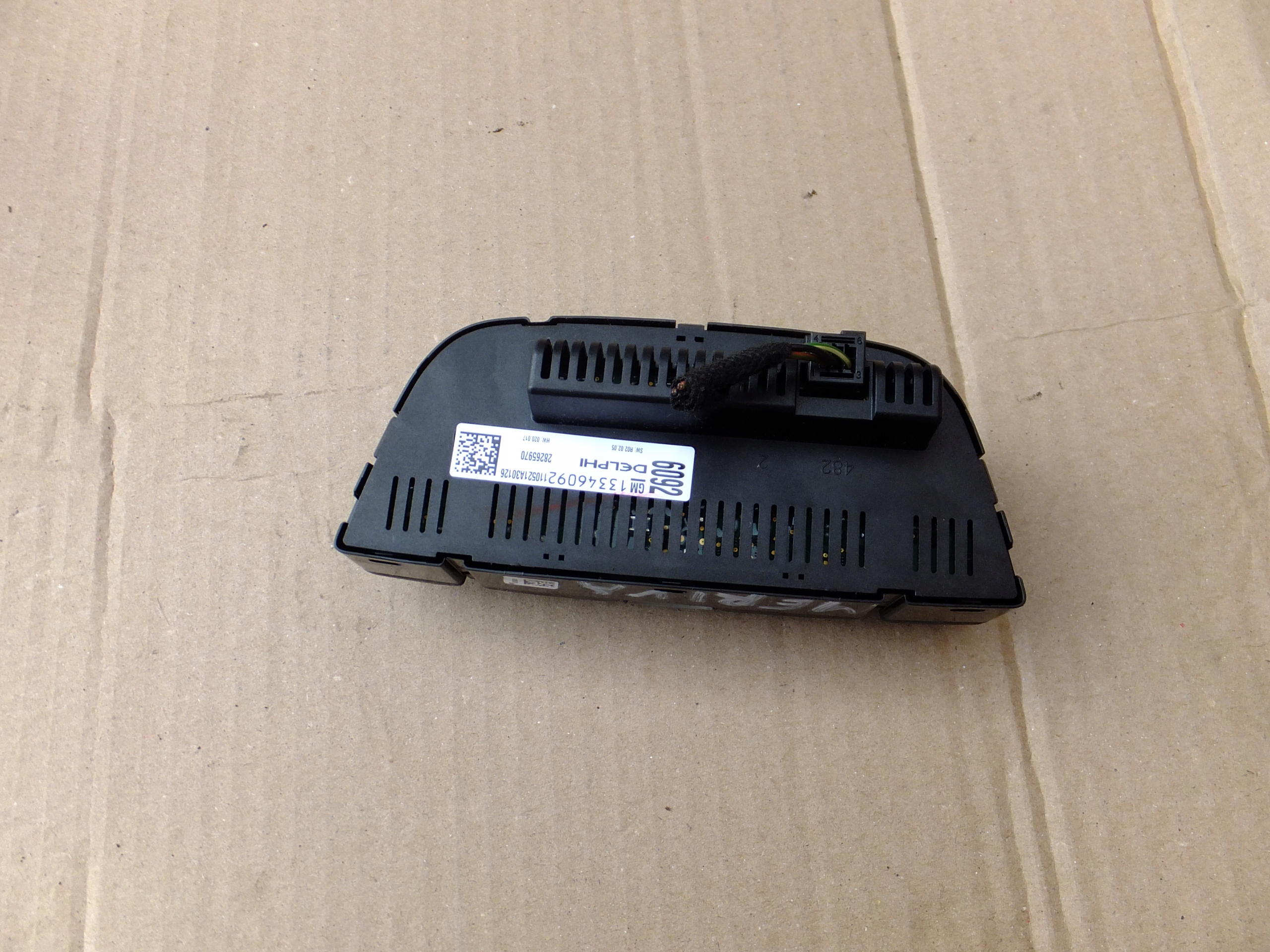 panel Bedienteil klimaanlage opel meriva B 2010r 13346092