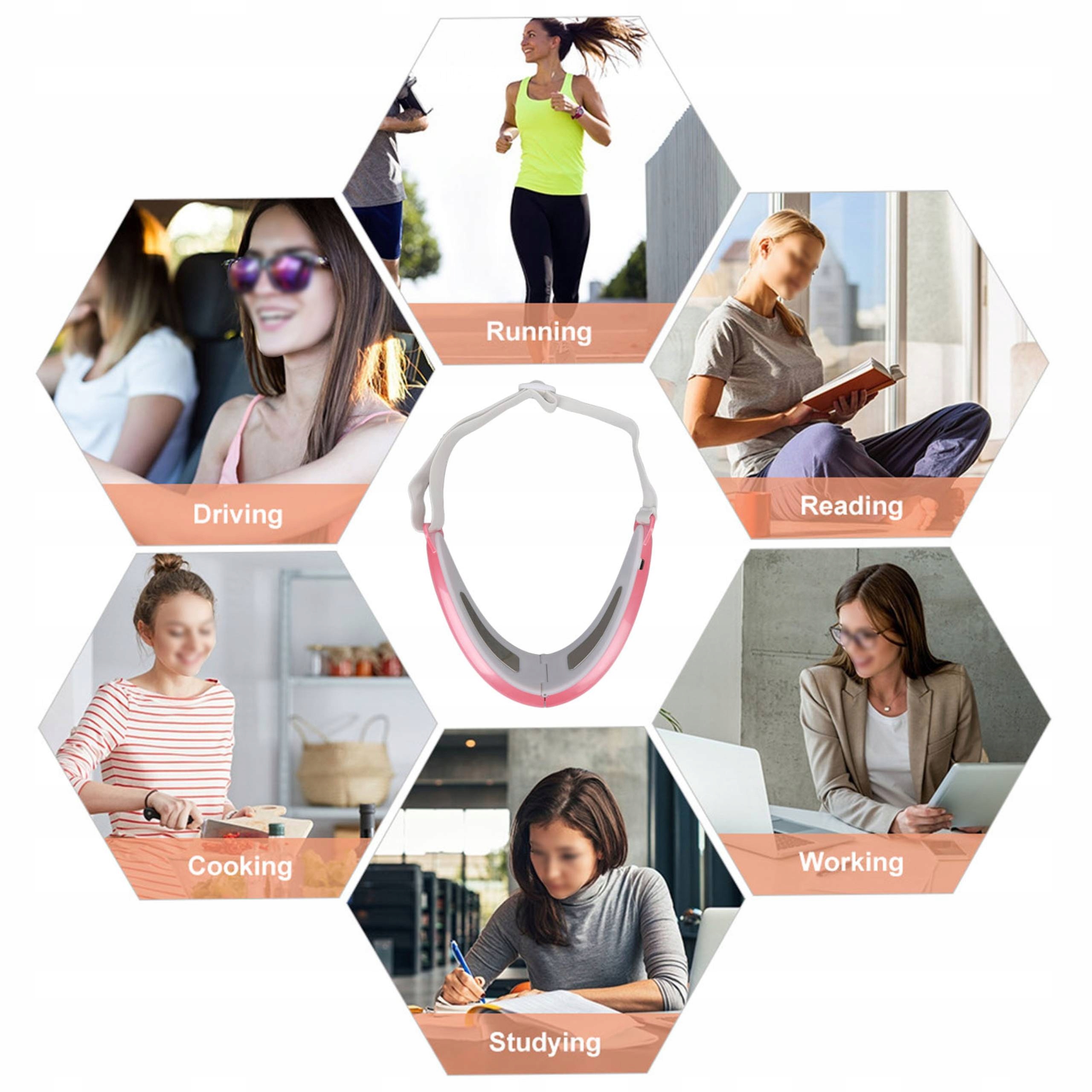 LIFTING TWARZY PODBRÓDKA TERAPIA EMS MASAŻER Marka inna marka