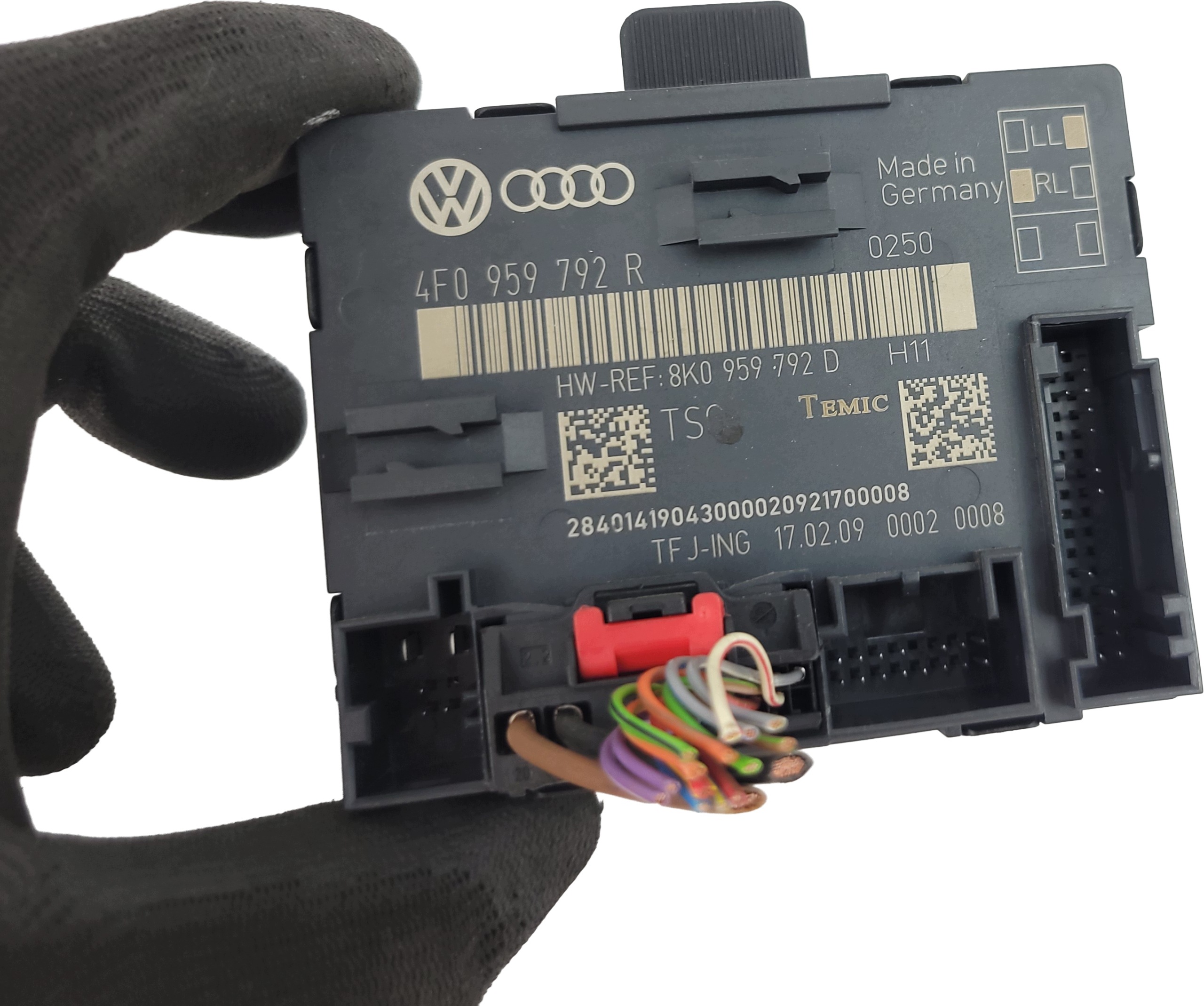 AUDI A6 C6 LIFT module control unit door right front 4F0959792R