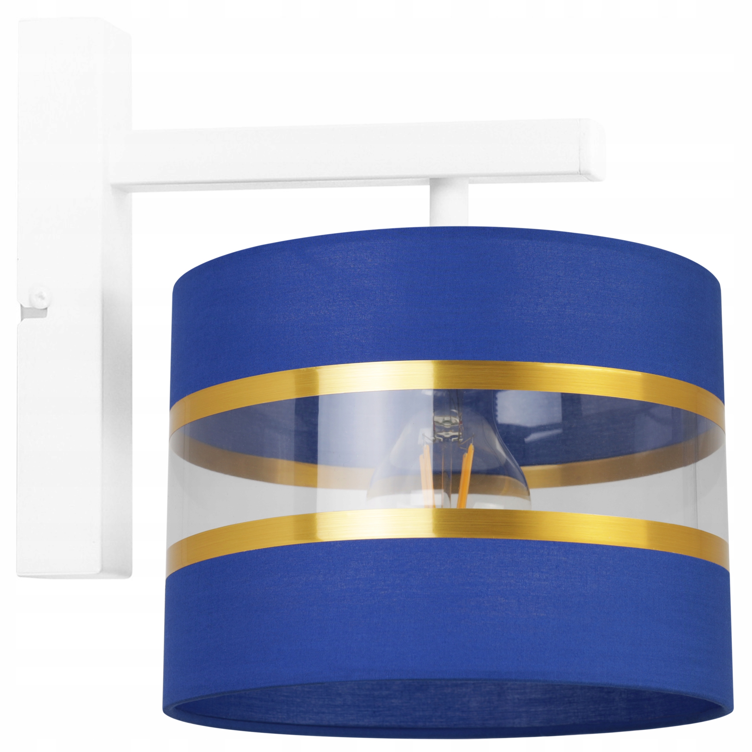 Nástěnné Svítidlo Stínidlo Elegantní Zlaté 20 CM