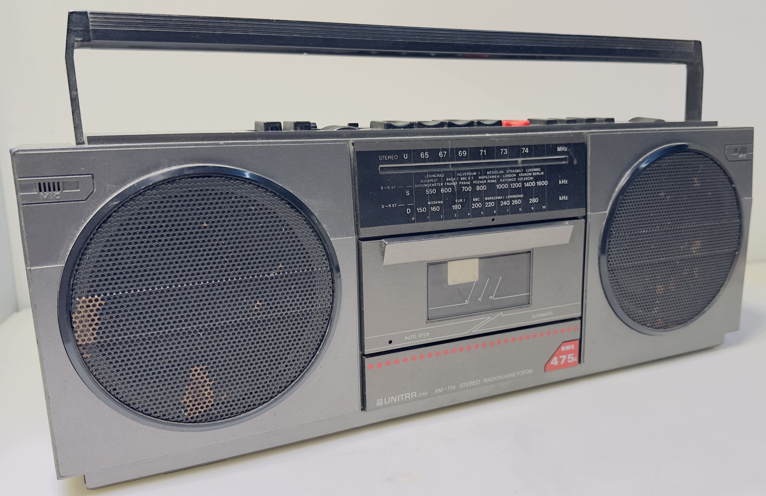 Unitra Zrk Radio Radiomagnetofon - Niska cena na Allegro