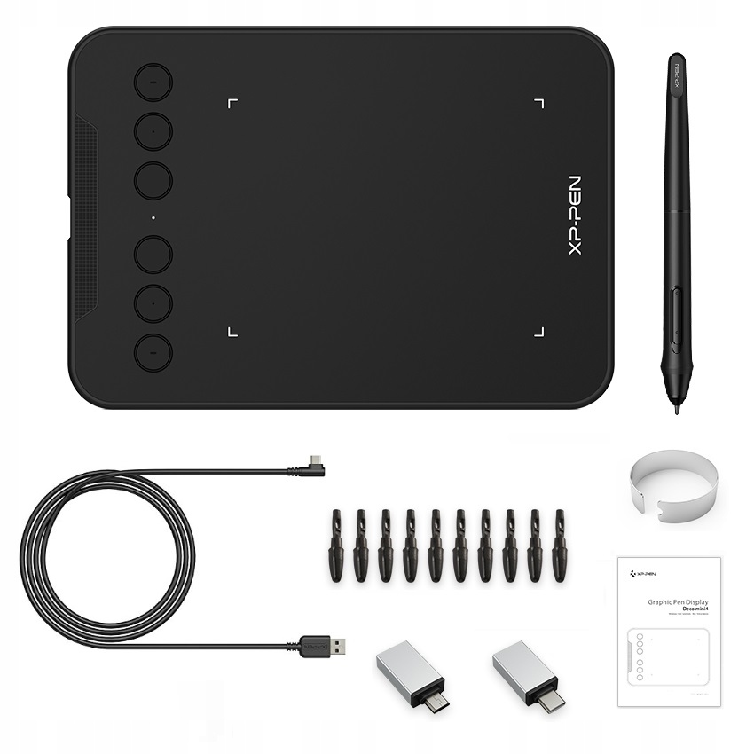 

Tablet graficzny XP-Pen Deco Mini 4 Tilt 60° Usb C