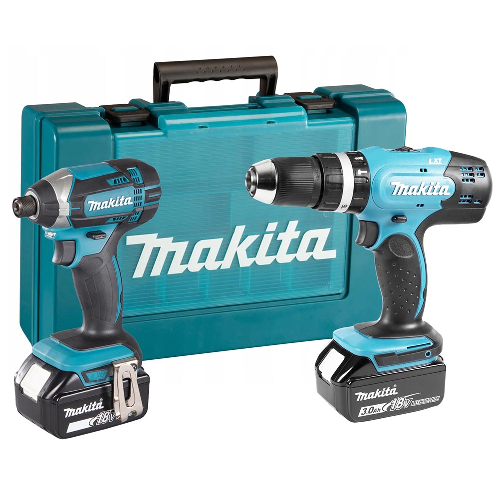Zestaw Makita DLX2142S Wiertarko-wkrętarka udarowa DHP453 Zakrętarka DTD152