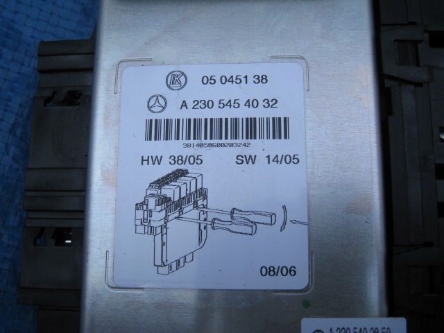 R230 SL 5,5 AMG LIFT module SAM A2305454032