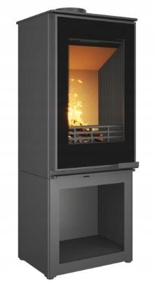 Volně stojící Kamna Kawmet Venus S16 S-box Decor Eco moderní s přívodem vody sklo