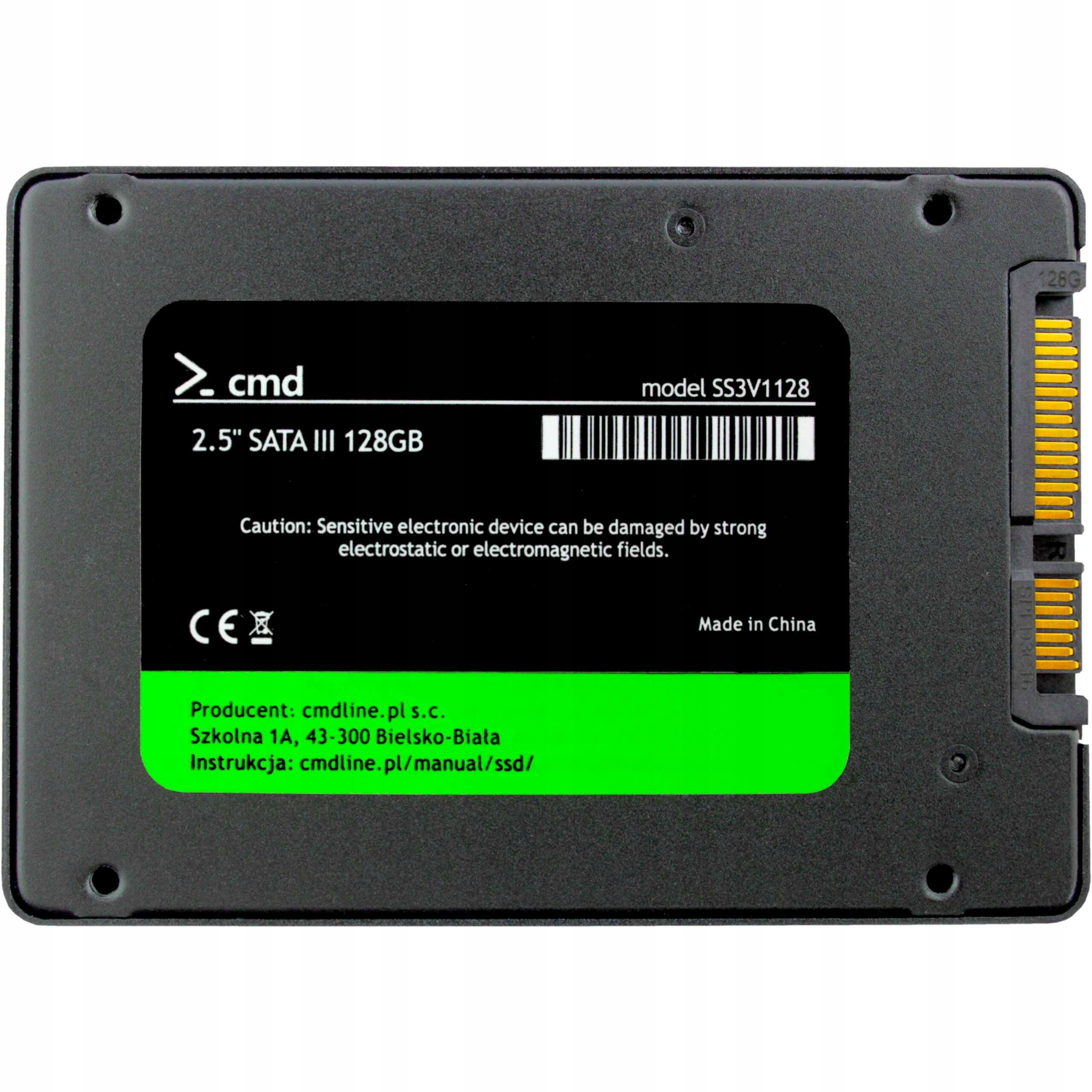 DYSK SSD 128GB DO SAMSUNG N130 N150 N510 Producent Cmd