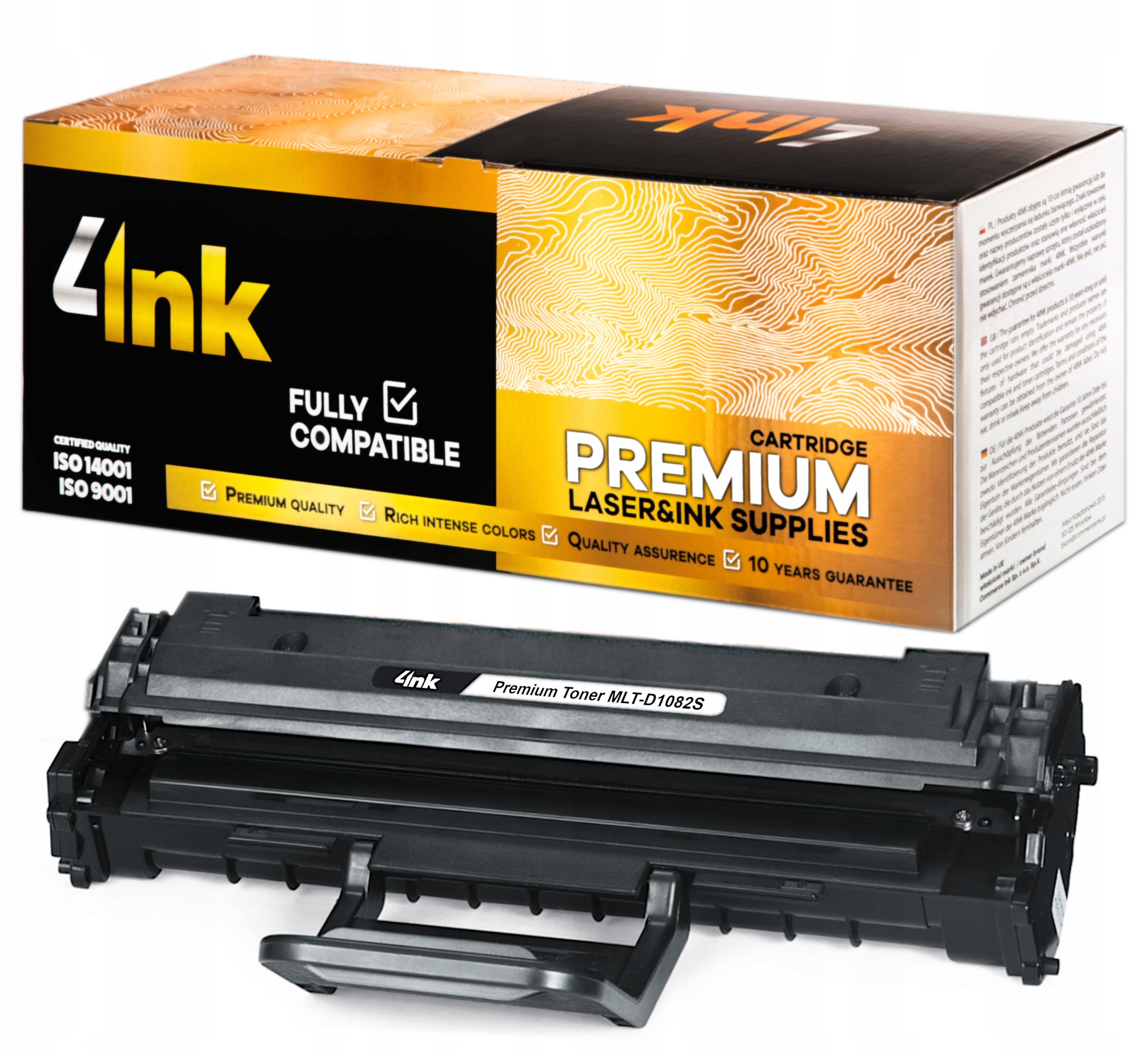 

Toner 4INK Do Samsung ML-1640 ML-2240 MLT-D1082S