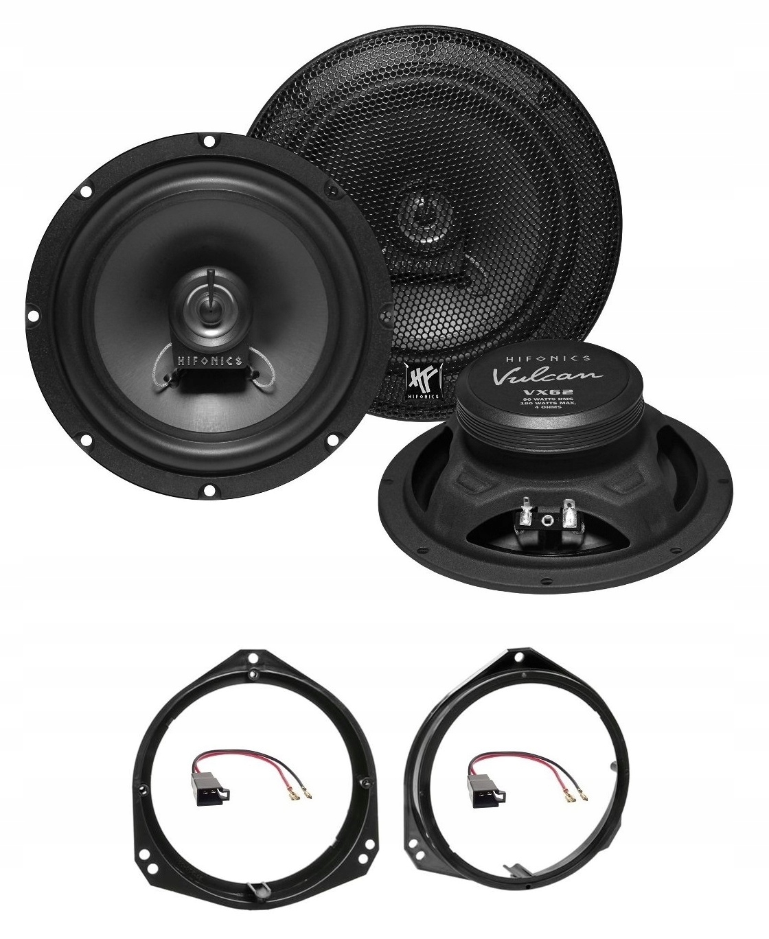 165mm reproduktory do auta Nissan Primastar Renault Trafic HiFonics VX62