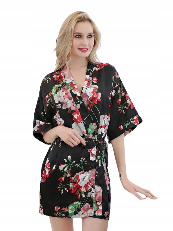 SEKSOWNY SZLAFROK PIŻAMA PIŻAMKA DAMSKA SEXI KOSZULA NOCNA KORONKA PREZENT Marka Inna marka