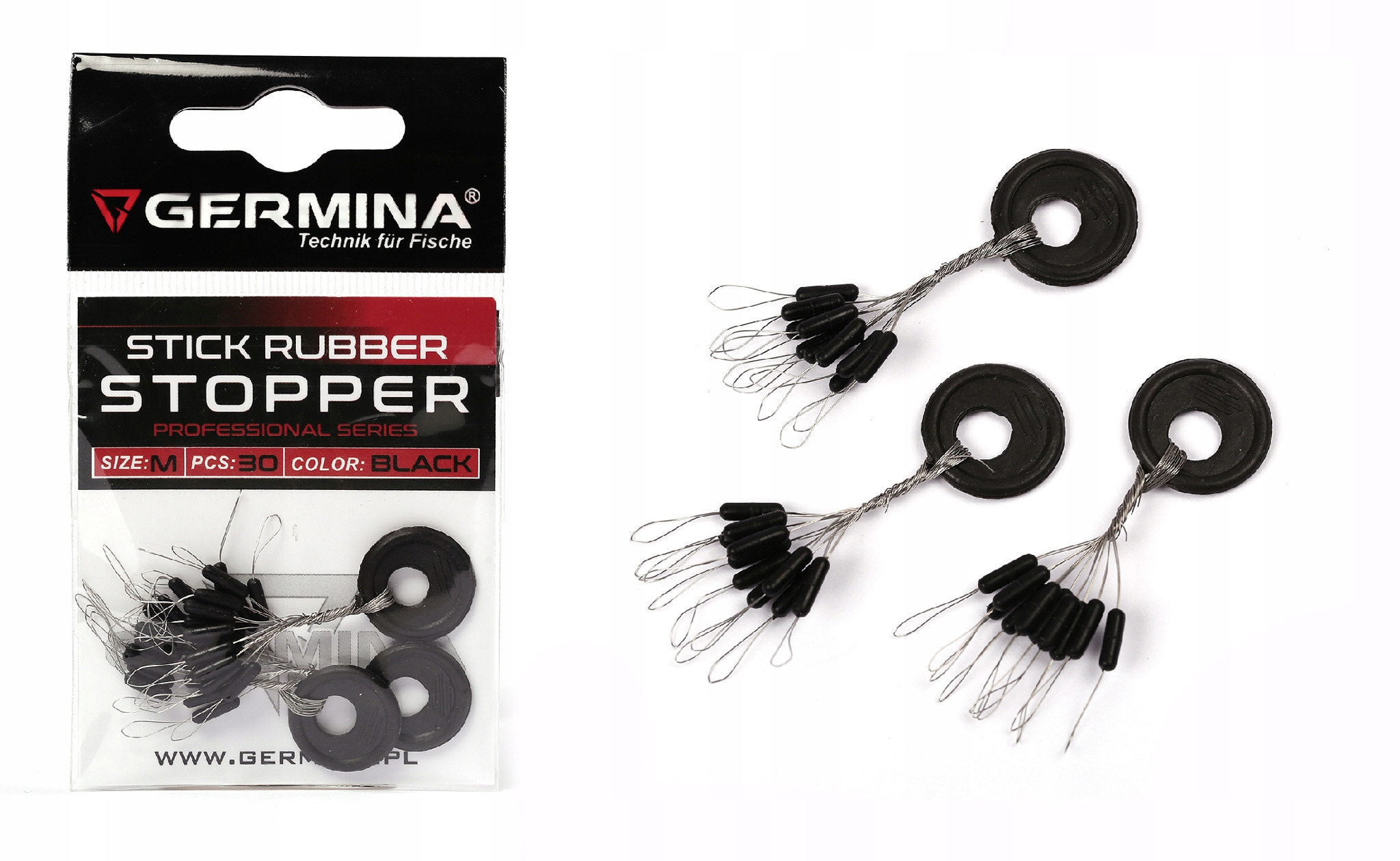 

Stopery Silikonowe Germina Stick L - 30szt