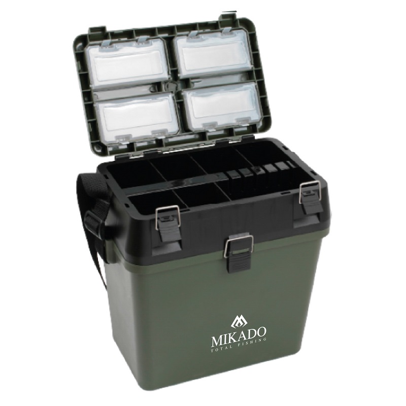 Mikado Skrzynka Z Siedziskiem 37x24x37.5cm Zielona