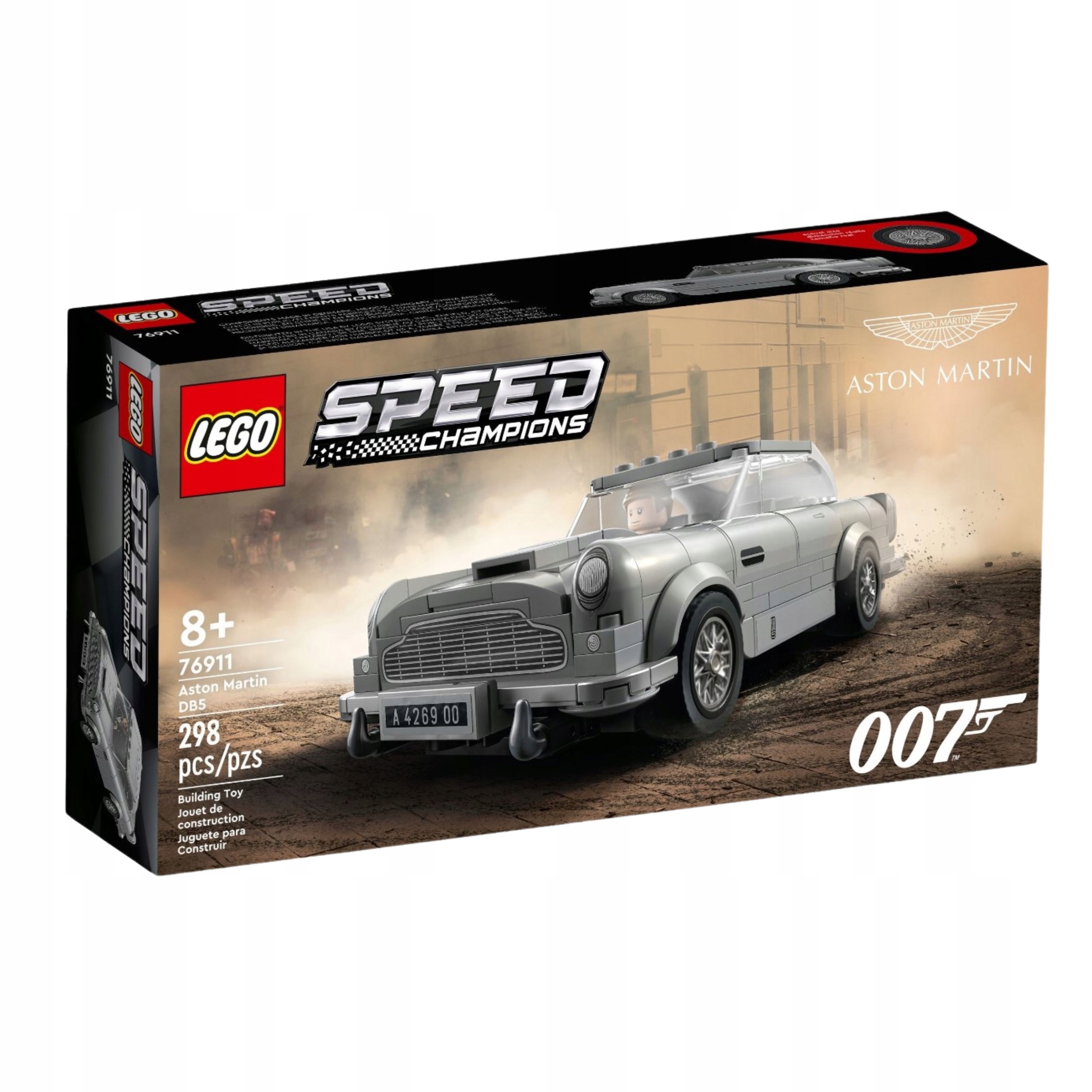 LEGO ZESTAW SPEED CHAMPIONS - SAMOCHÓD ASTON MARTIN DB5 BOND Płeć chłopcy dziewczynki