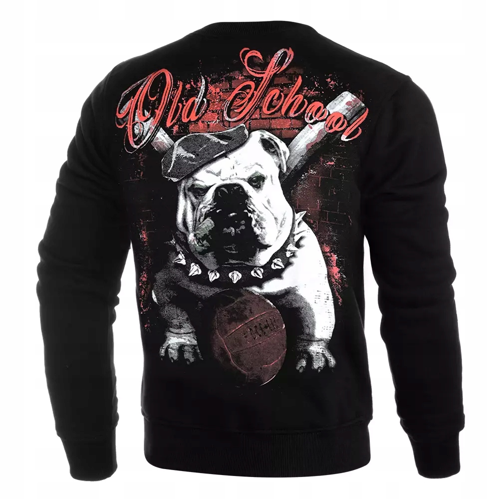 Mikina Old School Buldog Retro Fanatici vel. S