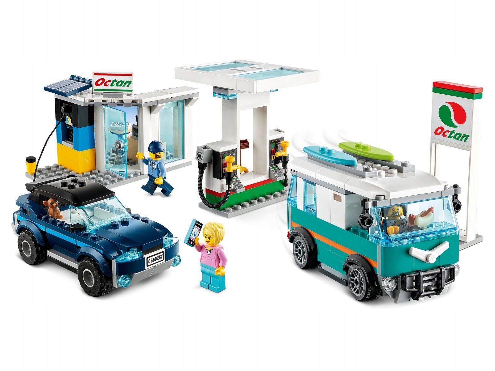 LEGO 60257 CITY Stacja benzynowa Seria Ruch drogowy