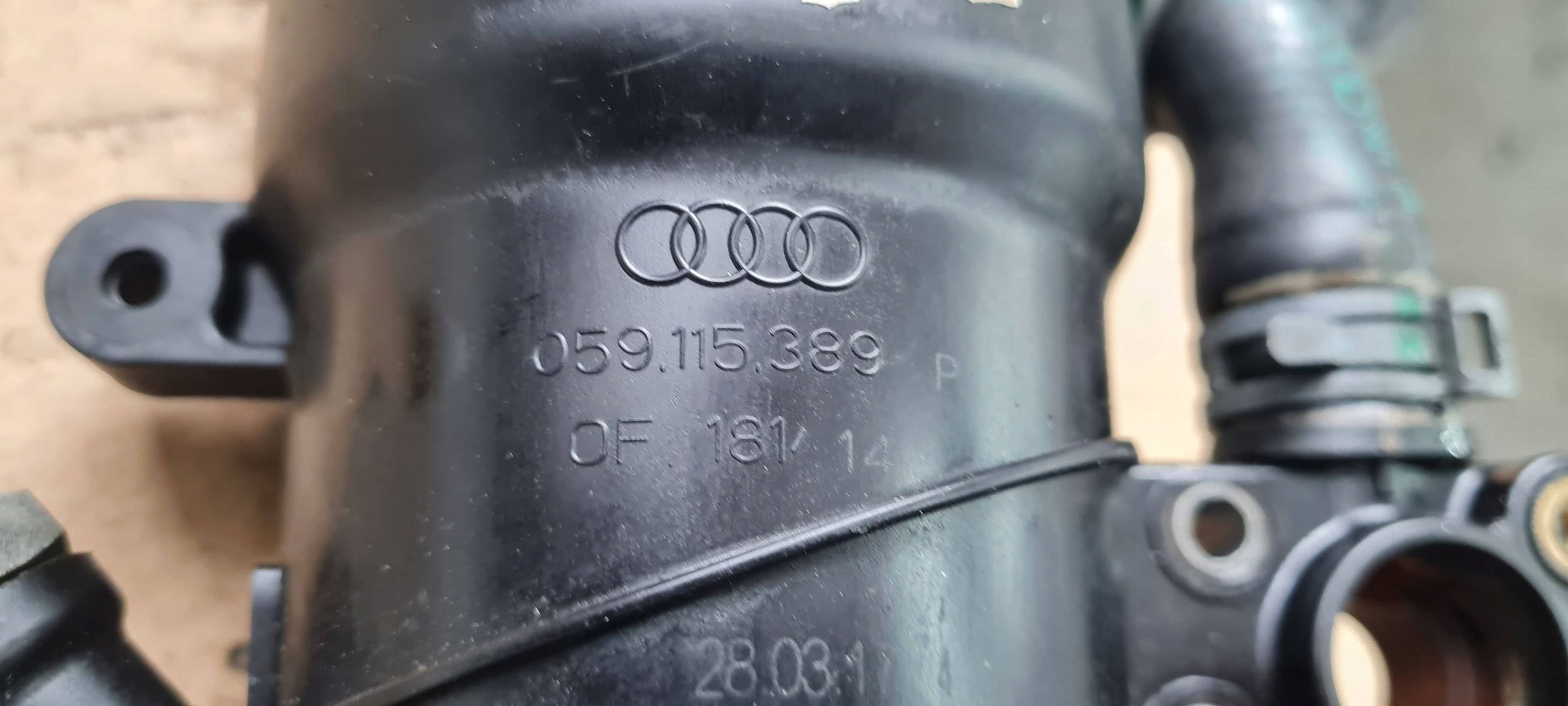 A7 4G Gehäuse Ölfiltergehäuse 3.0 TDI 059115389P A6 C7 4G A4 B8 A5 Q5