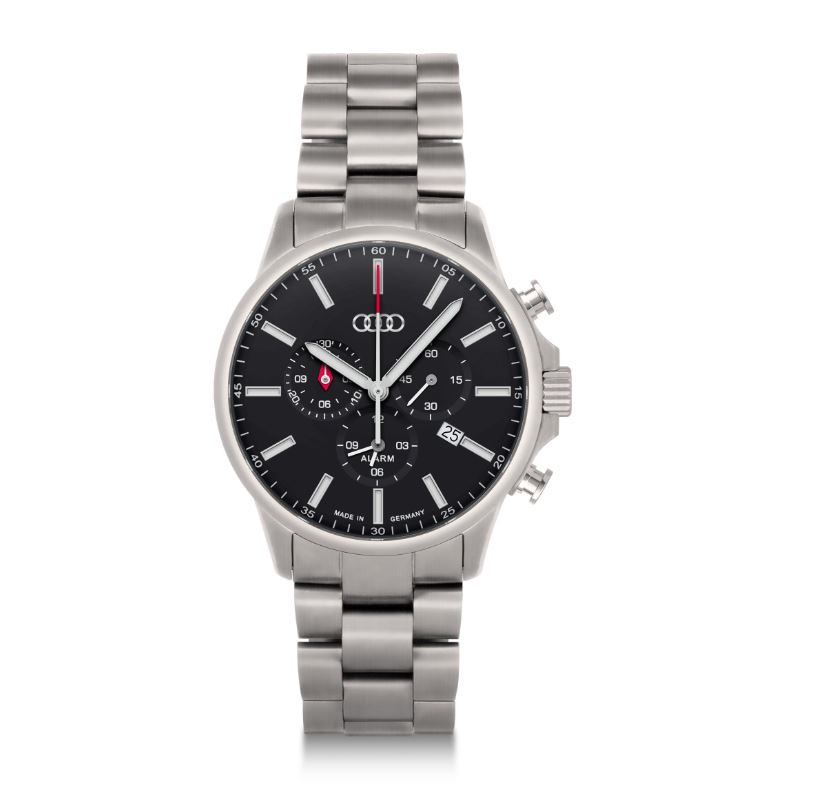 Zegarek Audi Chronograph Męski Titanium Srebrny