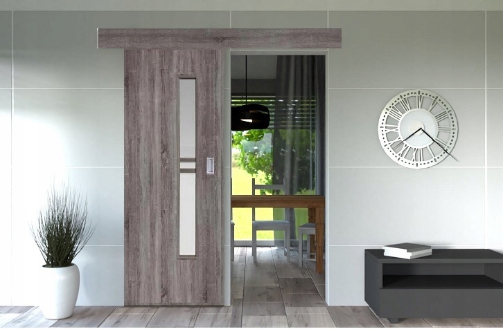 DRZWI PRZESUWNE TOKIO 2 gr 40 mm Szerokość drzwi 60 cm