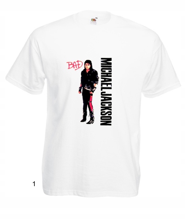

Koszulki Męskie Michael Jackson King Of Pop