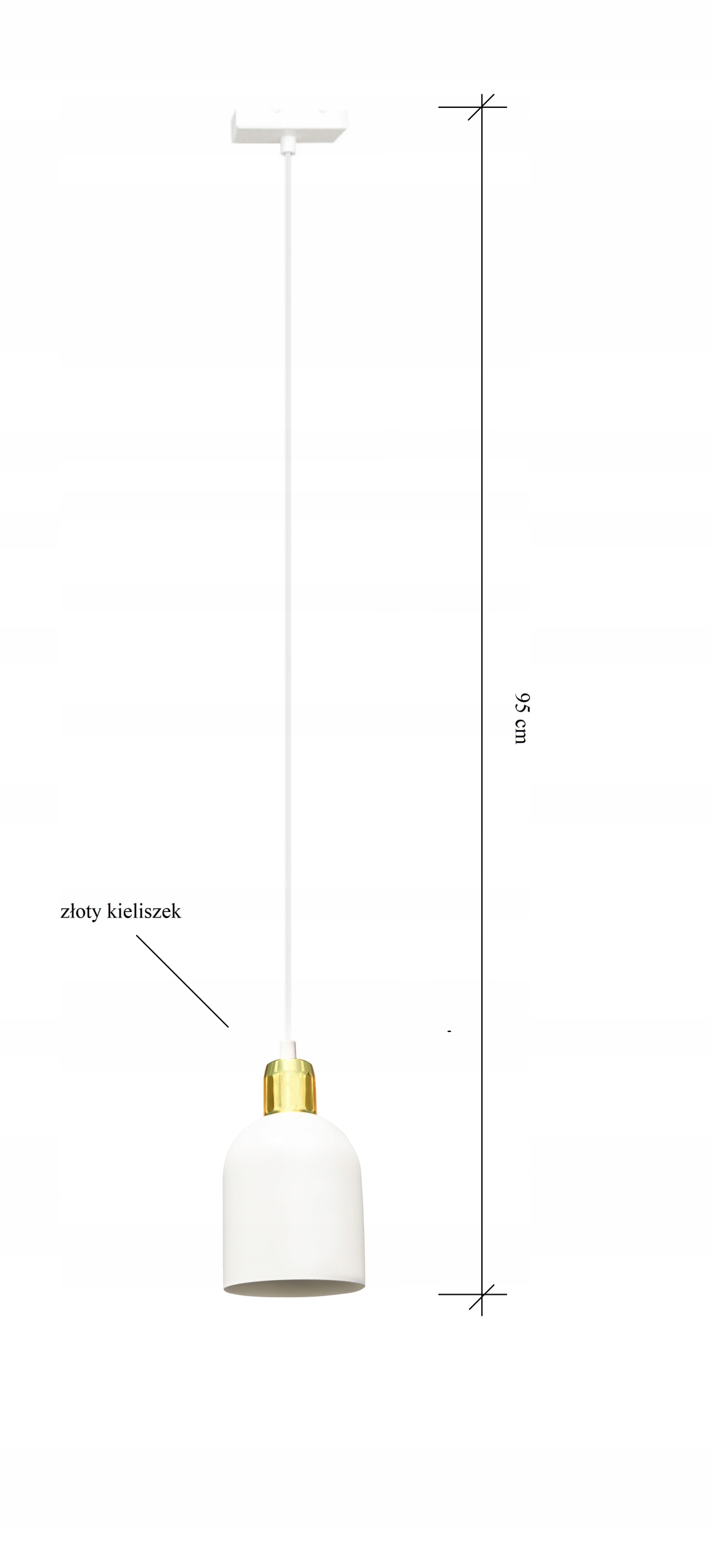 LAMPA WISZĄCA,ŻYRANDOL SUFITOWY VERA 8-205B Zasilanie sieciowe