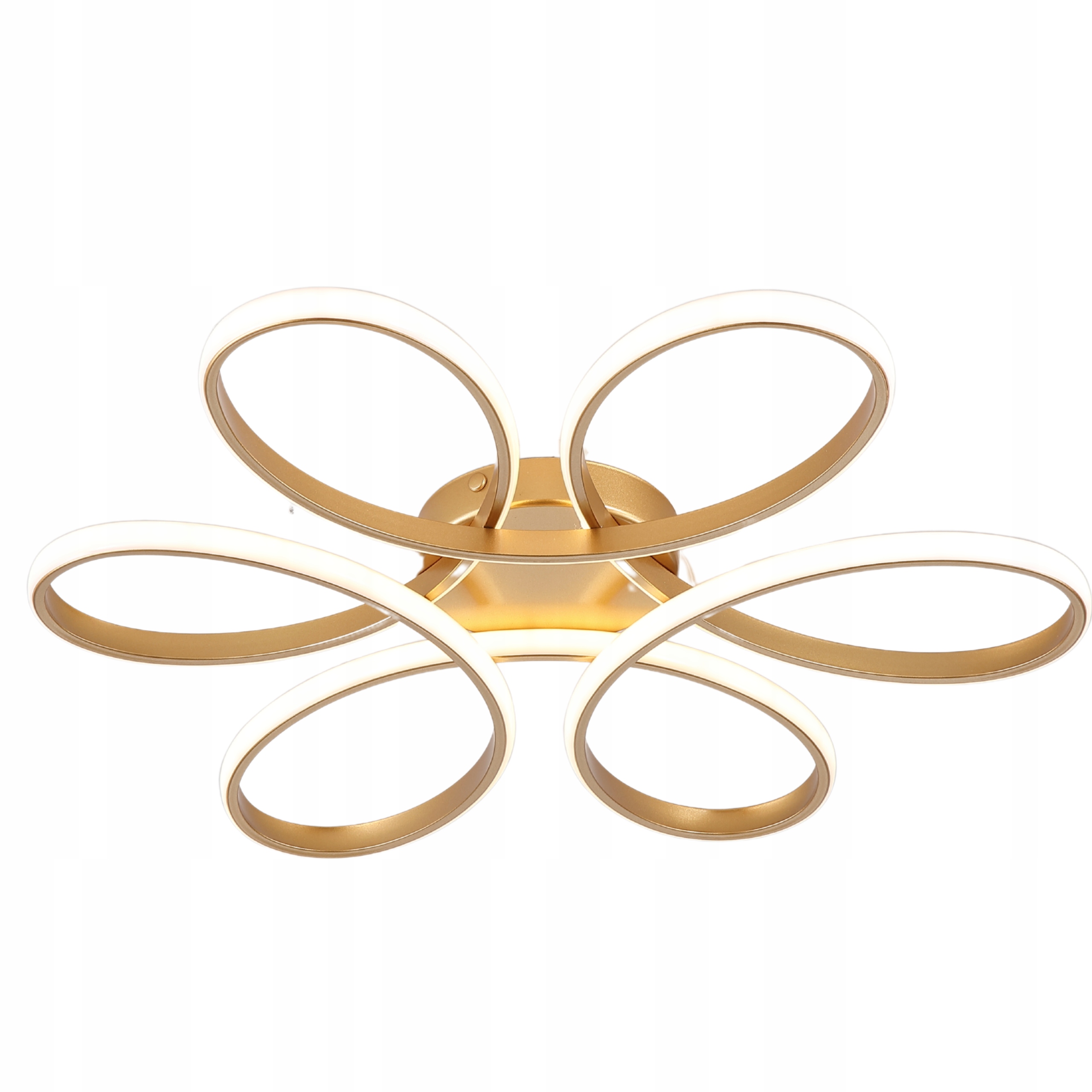 Lampa wisząca sufitowa Led nowoczesna złota Pilot