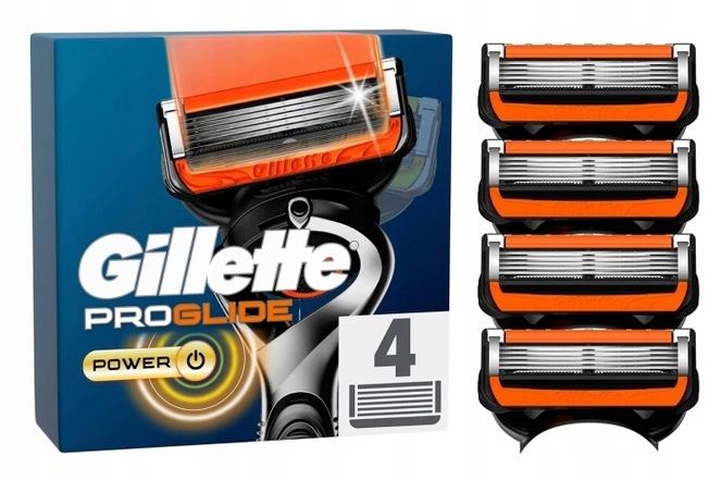 Gillette Proglide Power Originální náplně 4 ks