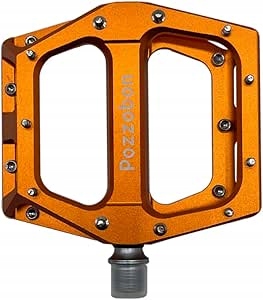 Gewage pedały rowerowe Cnc pomarańczowe antypoślizgowe łożyska 9/16