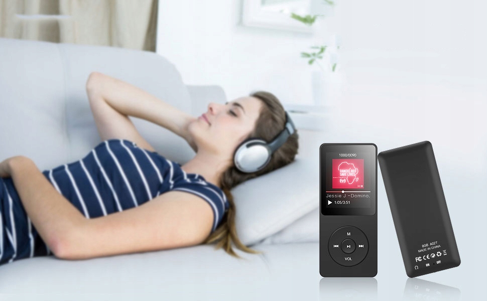 Odtwarzacz MP4 MP3 Video Bluetooth HiFi + słuchawki KARTA 16GB Kod producenta 6SV0042MM