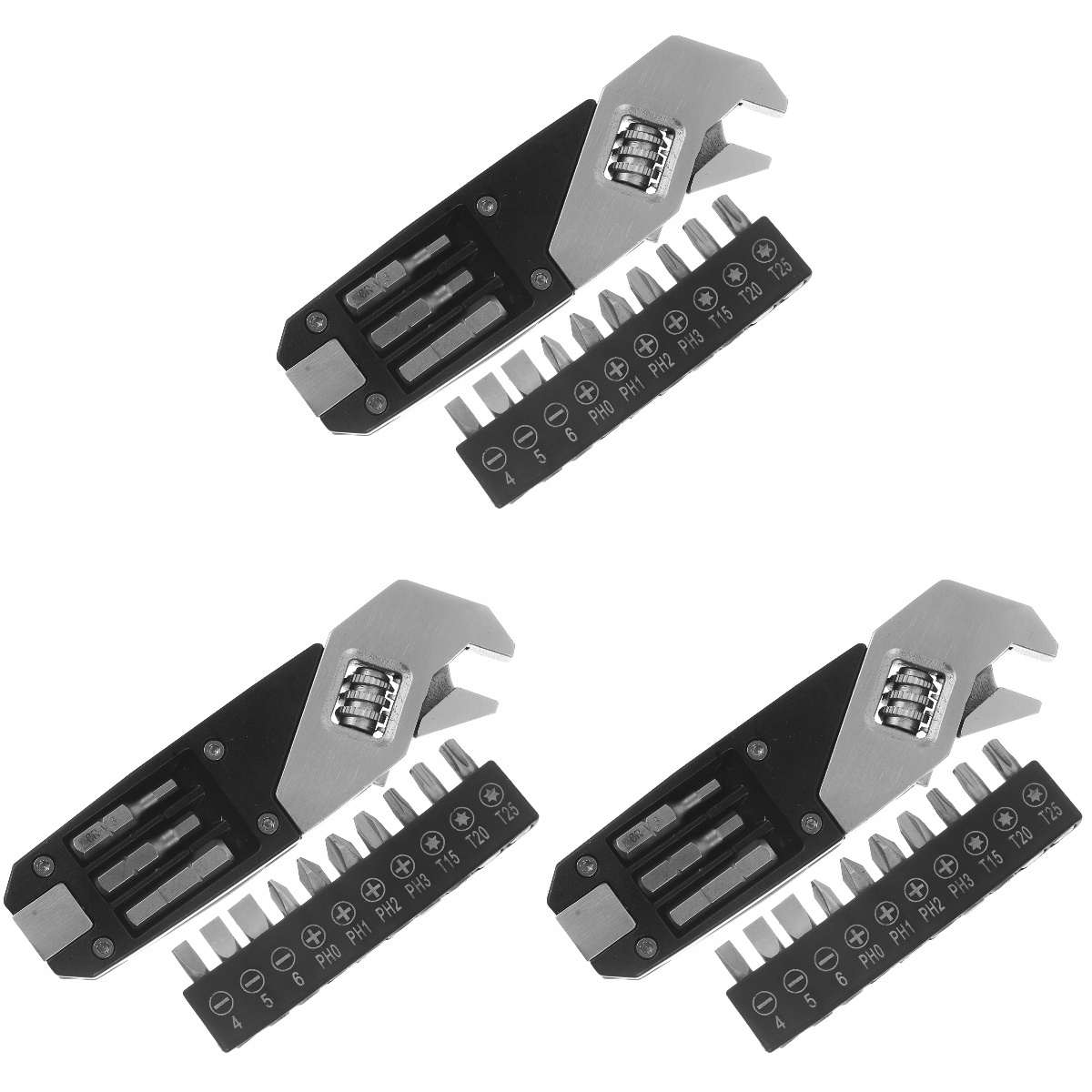 3 комплекта складной домашний гаечный ключ инструмент