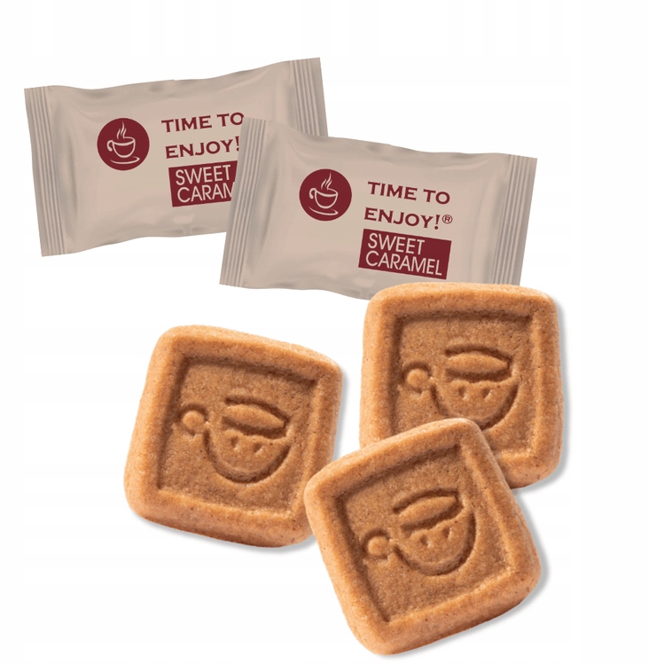 Levně Belgické karamelové sušenky Piazza Tte x 400 ks