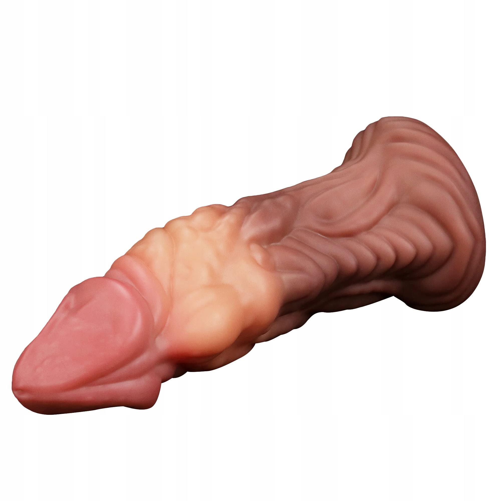 DILDO PENIS Realistyczny Dildo 18cm Silikonowy Analplug z Przyssawką — miniatura 2