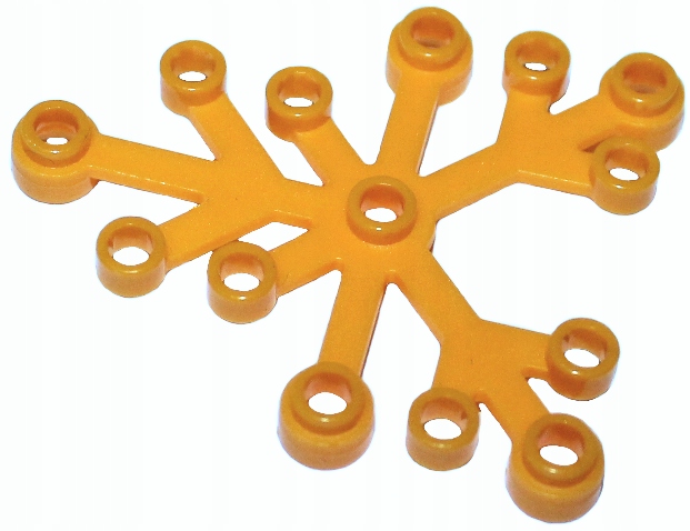 ЛЕГО Растения jasnopomarańczowy лист 6x5 2417 НОВЫЙ