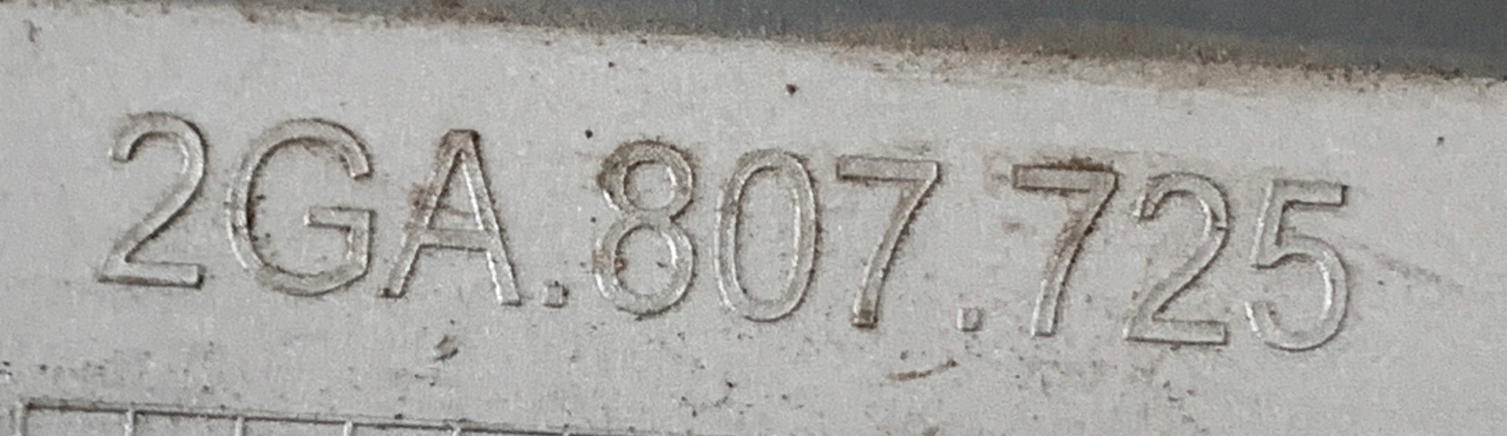 lišta nárazníku záď VW T-ROC 2GA807725