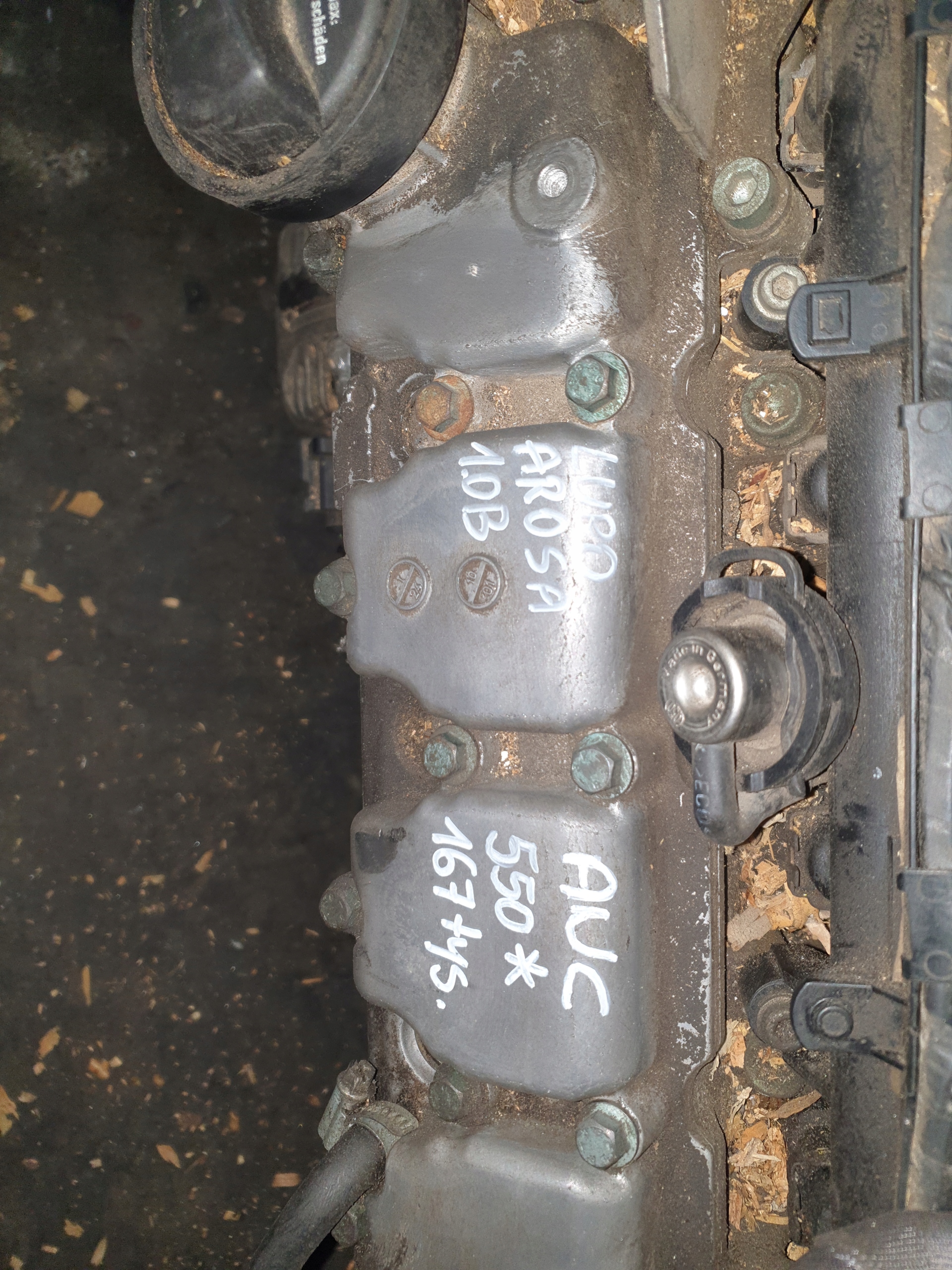 Двигатель без навесного vw LUPO seat AROSA 1.0 Бензин