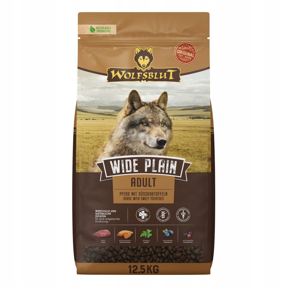 Wolfsblut Wide Plain Karma Dla Psa Konina 12,5kg