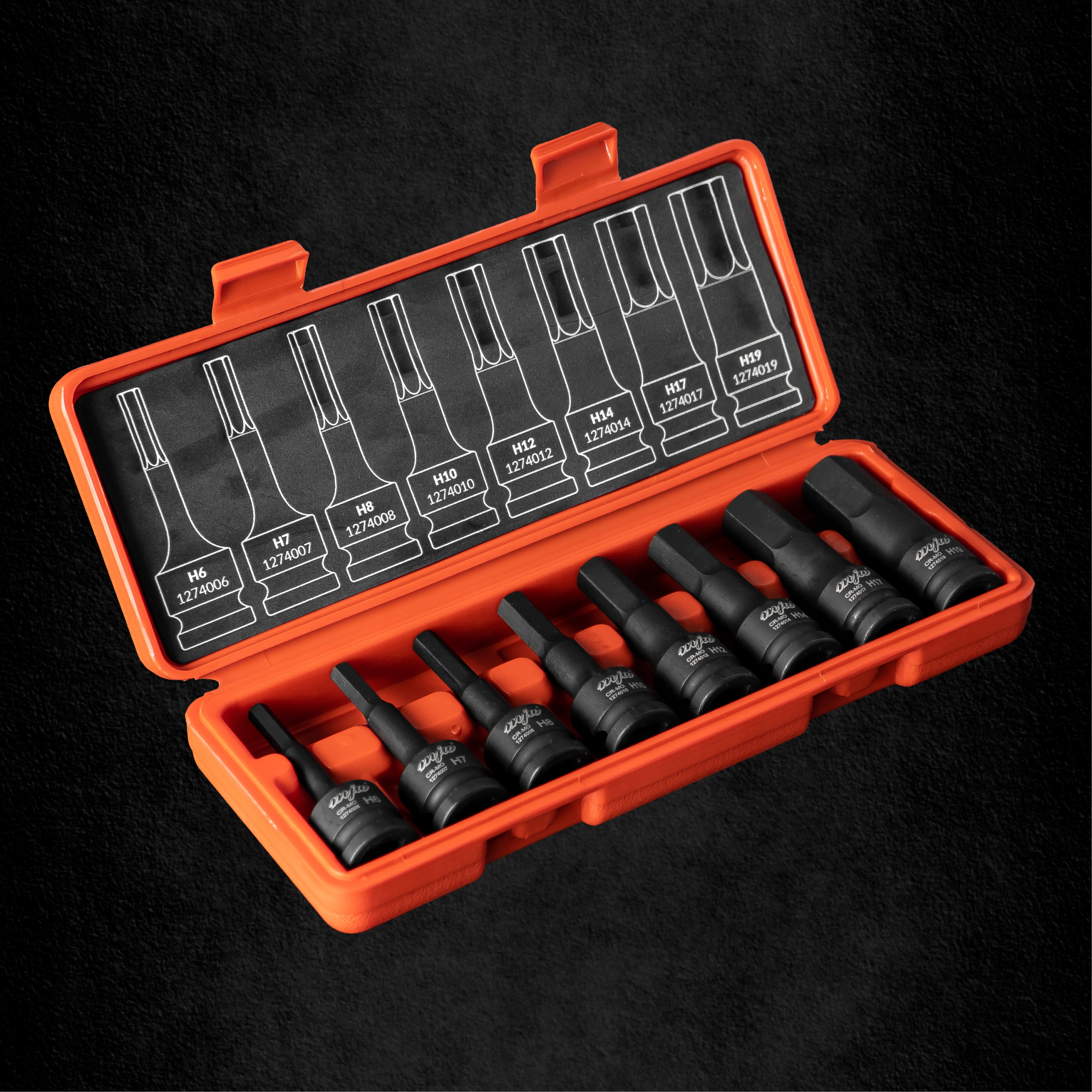 Klucze trzpieniowe HEX udar udarowych 1/2 MJW Kod producenta 127400