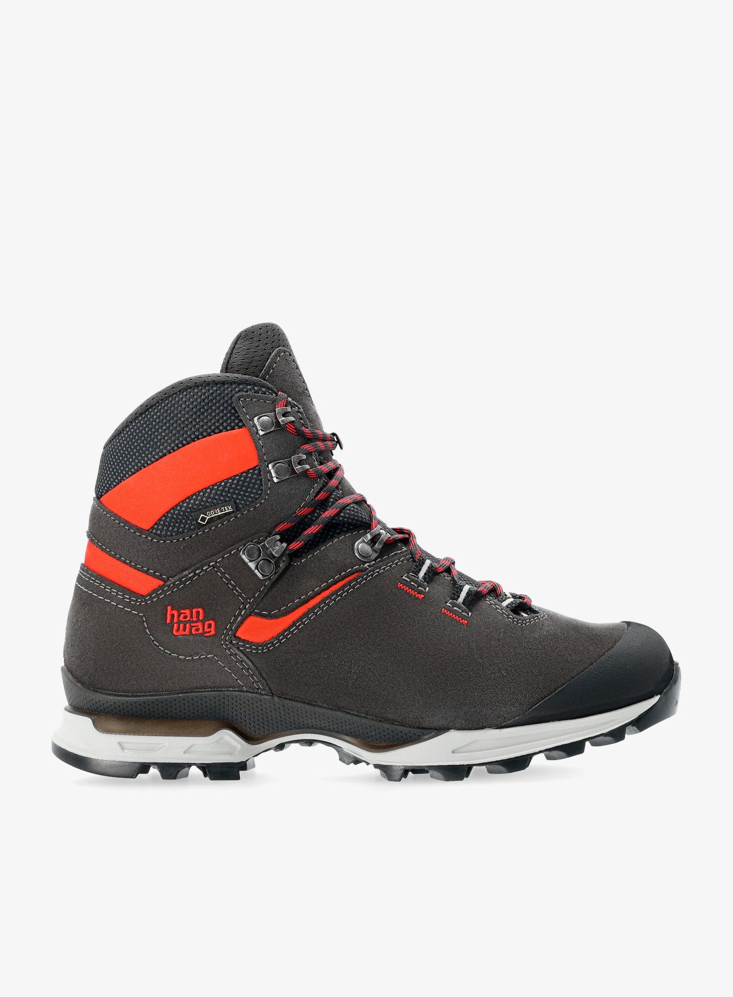 Buty Gore Tex Hanwag Tatra Light Gtx asphalt/red Uk 8,5 (42,5)