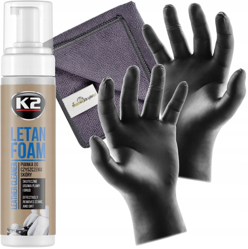 K2 Letan Foam 200ML Pianka Do Czyszczenia Skóry Rm