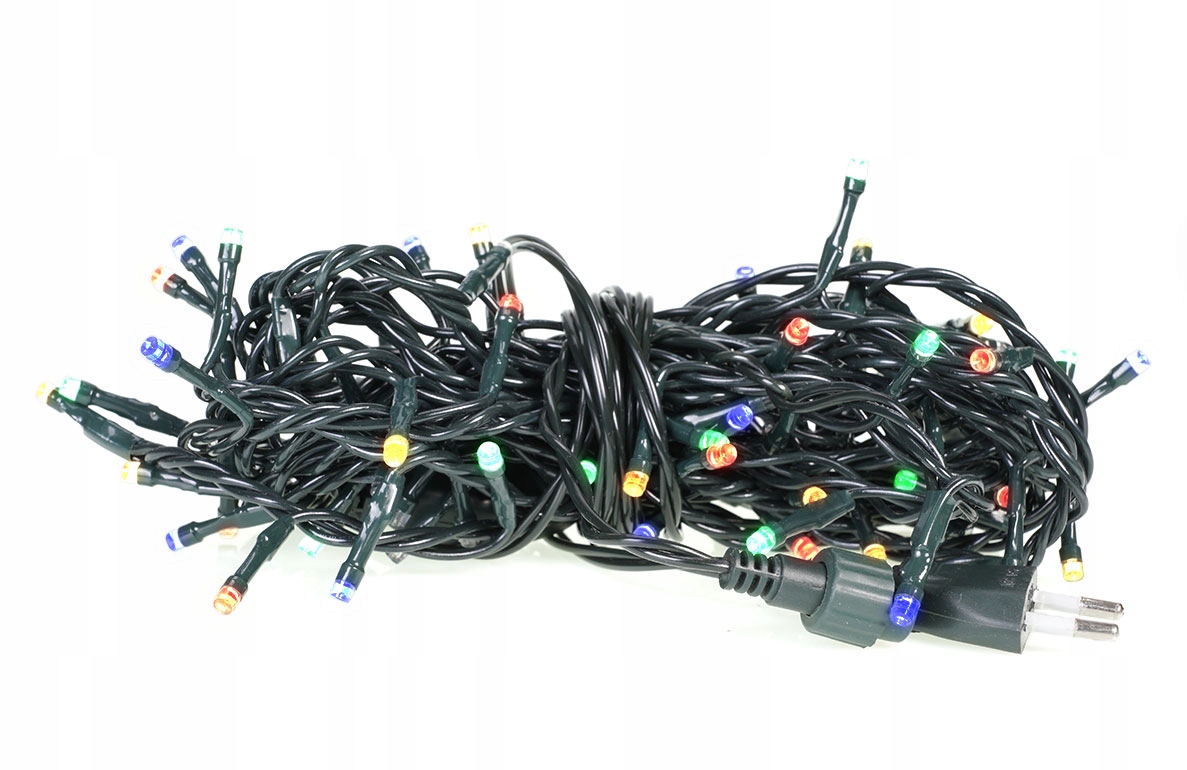 

Lampki choinkowe wewnętrzne mix Led 100szt gniazdo