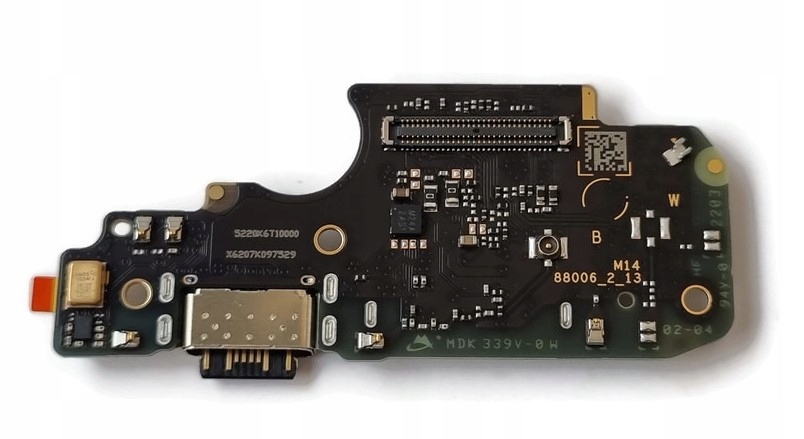 ORG Gniazdo ładowania oryginał USB do Redmi Note 11 Pro 2201116TG Pasuje do modelu Redmi Note 11 Pro