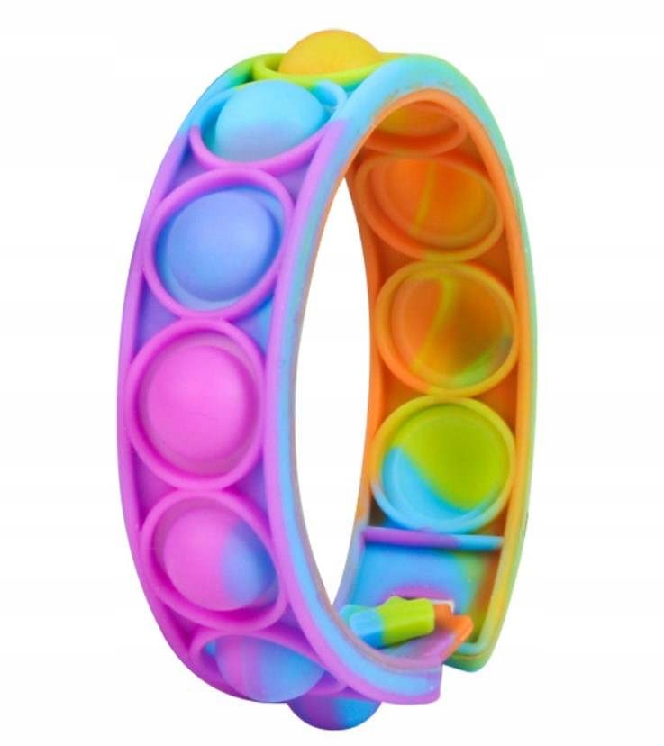 PUSH BUBBLE ZABAWKA OPASKA BRANSOLETKA POP IT TOY Marka inna