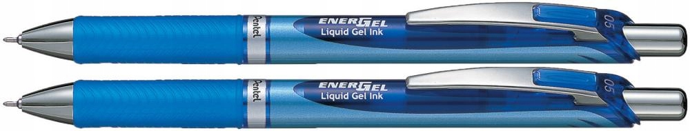 

Długopis żelowy Pentel Energel BLN-75 niebieski x2