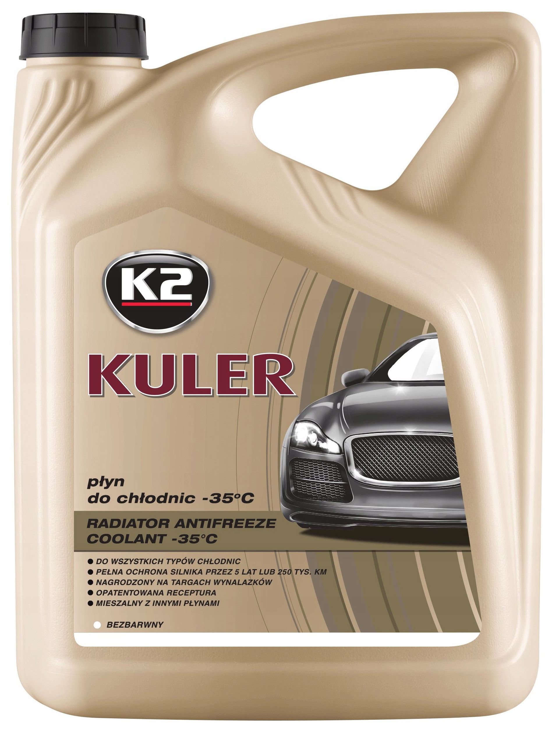 Gotowy Płyn Do Chłodnic K2 Kuler Bezbarwny 5L