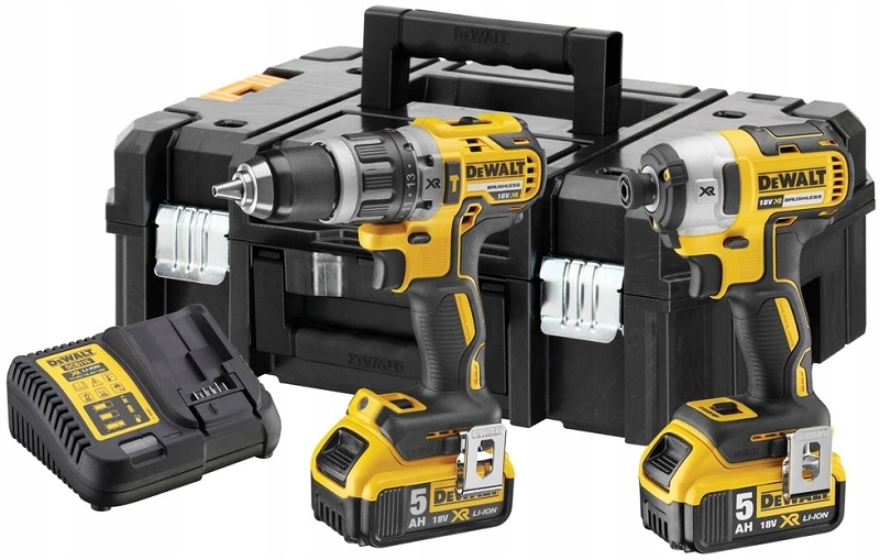 Zestaw 18V DeWalt DCK266P2T Brushless 2 akumulatory 18V/5.0Ah