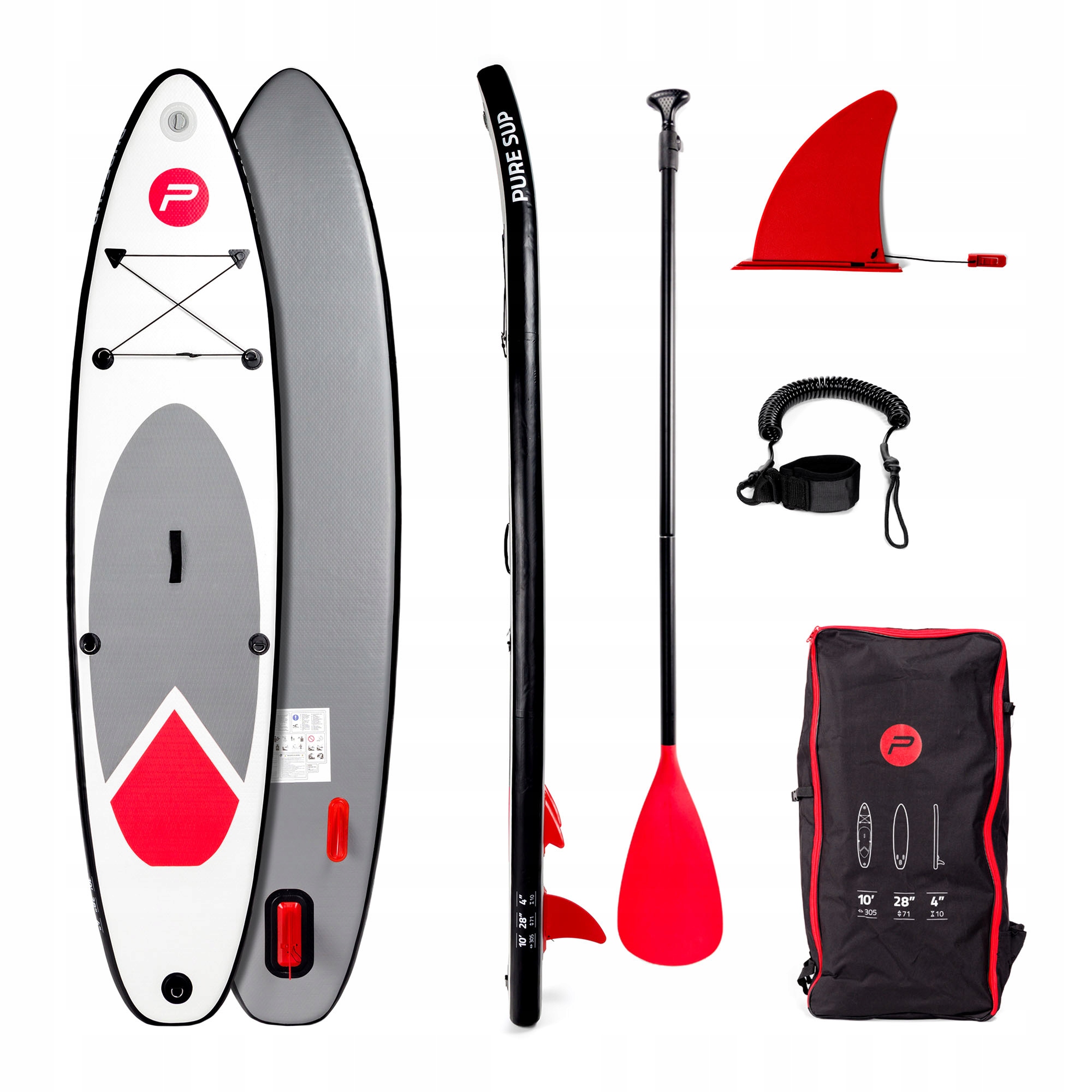 Deska Sup Pure4Fun Basic Sup 3.05m biała P4F950150