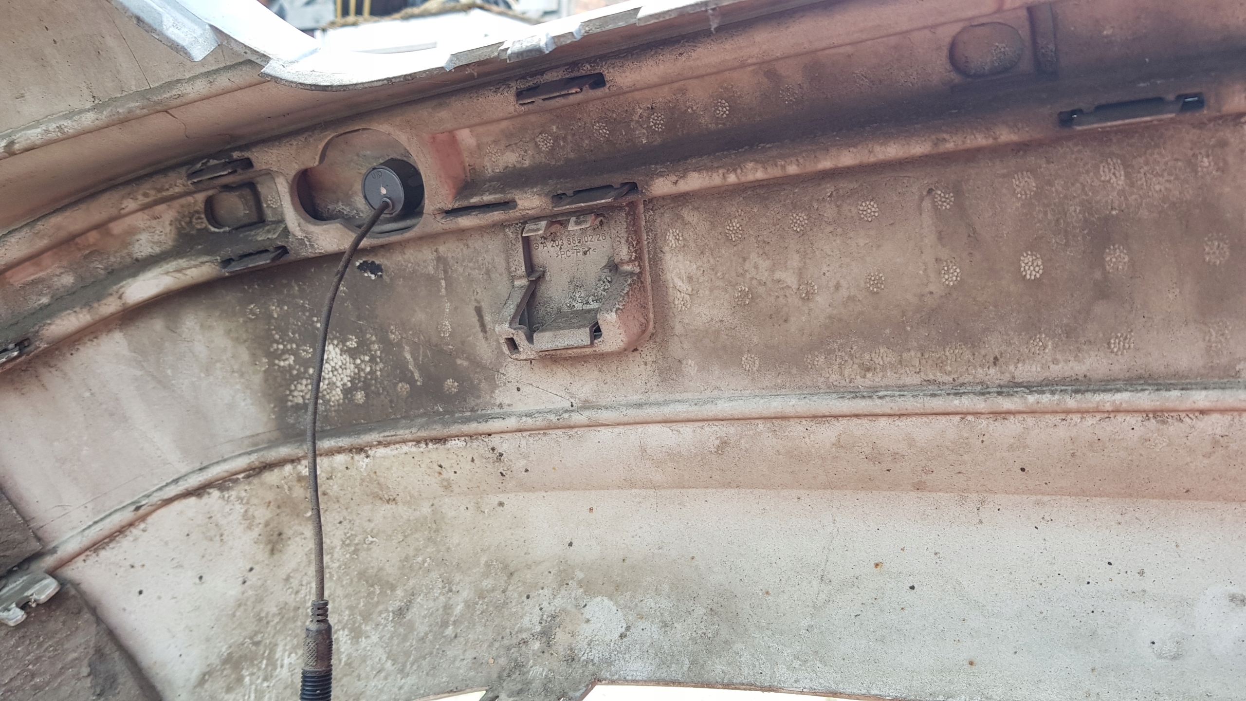 MERCEDES W203 bumper rear part KOMBI 747 PDC