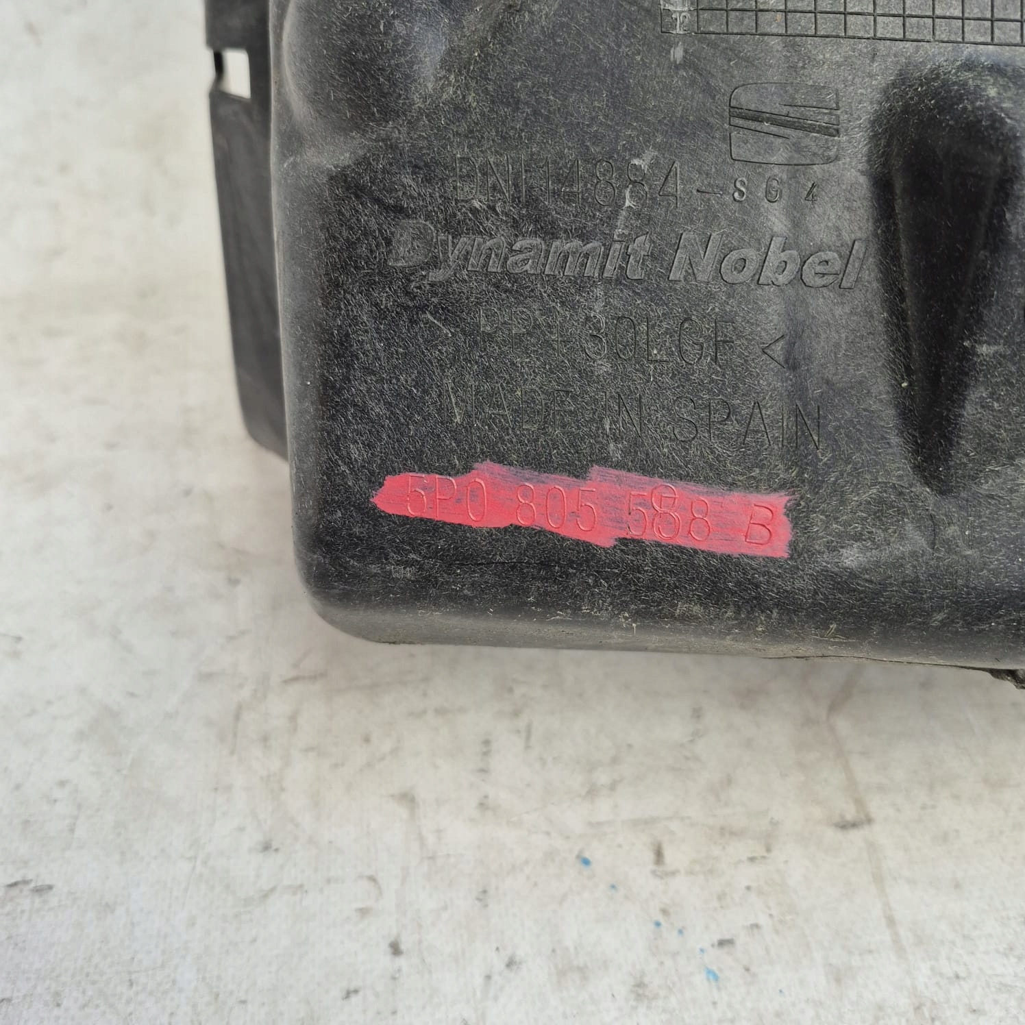 SEAT ALTEA TOLEDO III 04- support panel for radiators pillar