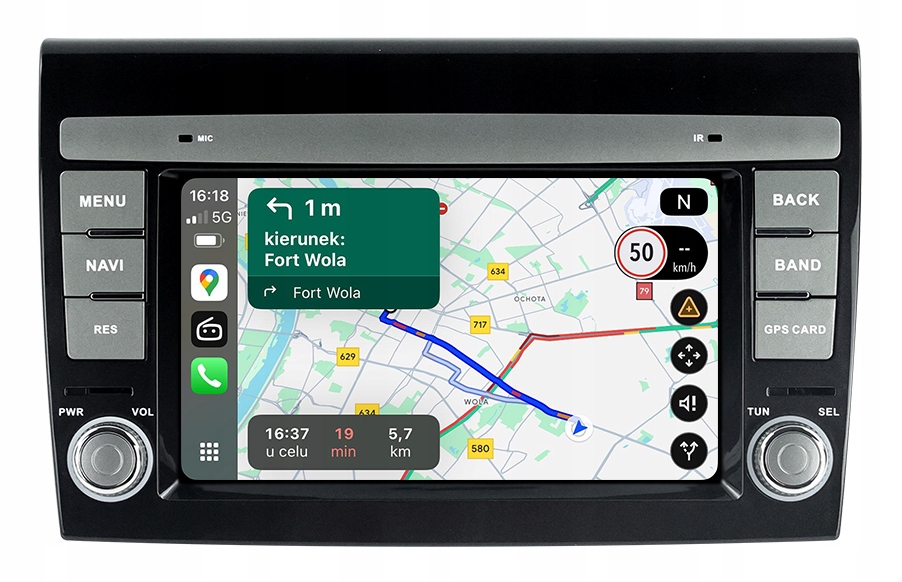 Fiat Bravo Radio Nawigacja Android Auto Apple Carplay