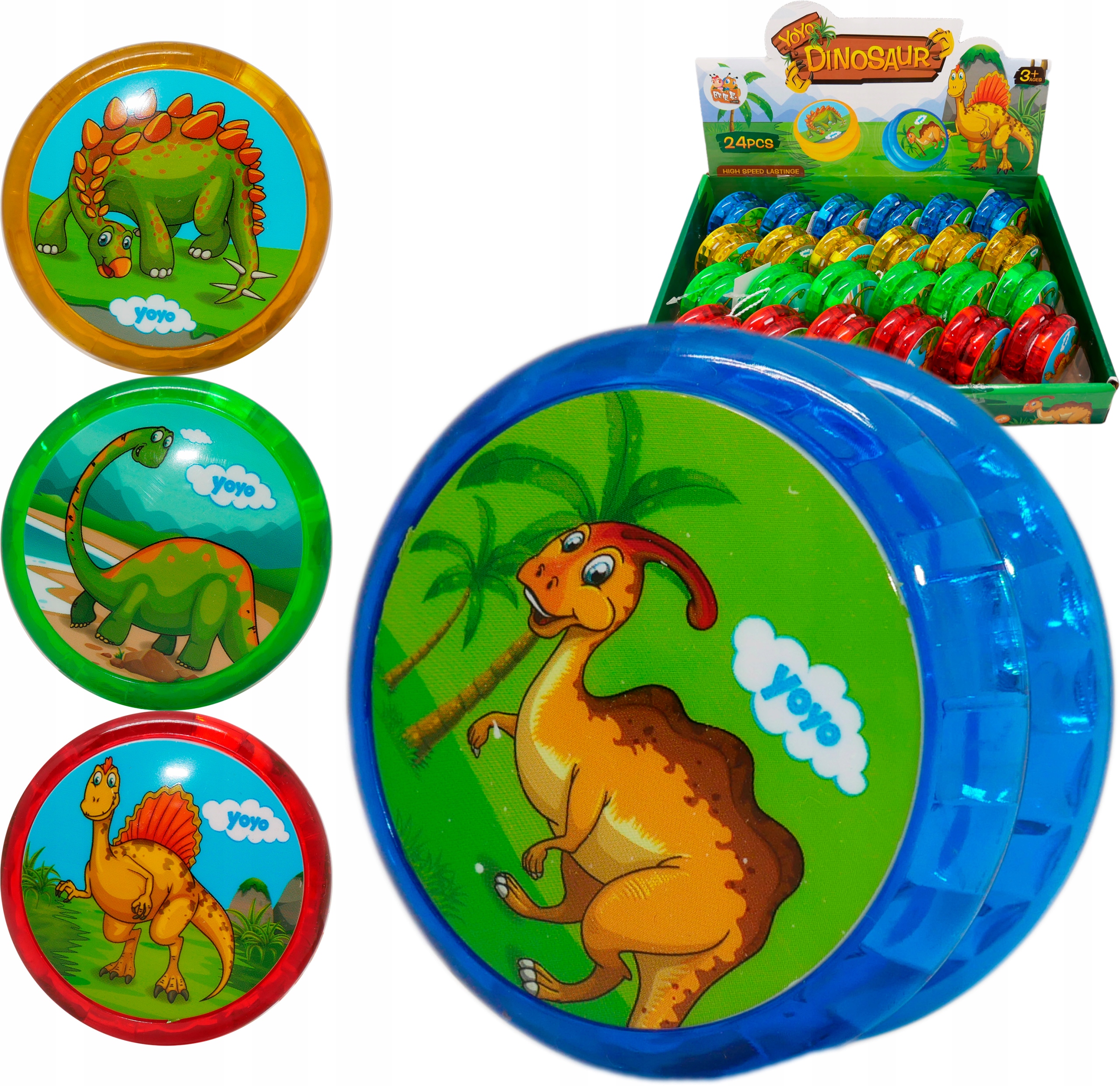 

Świecące Jojo yoyo Gra zabawka Zręcznościowa Dino